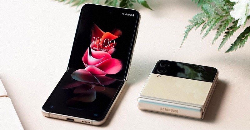 Galaxy Z Flip4 c&oacute; diện mạo lạ mắt v&agrave; ấn tượng