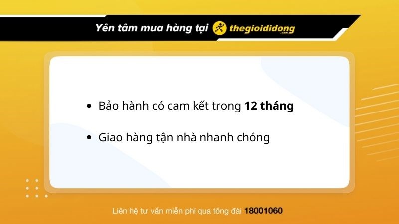 Ch&iacute;nh s&aacute;ch bảo h&agrave;nh tại Thế Giới Di Động