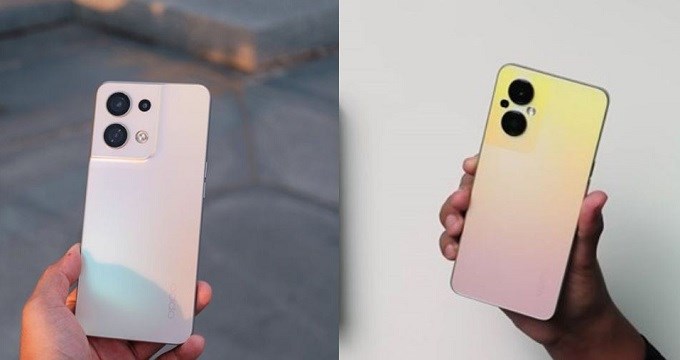 Thiết kế OPPO Reno8 Z và Reno8 5G có đôi chút khác nhau Thiết kế OPPO Reno8 Z và Reno8 5G có đôi chút khác nhau