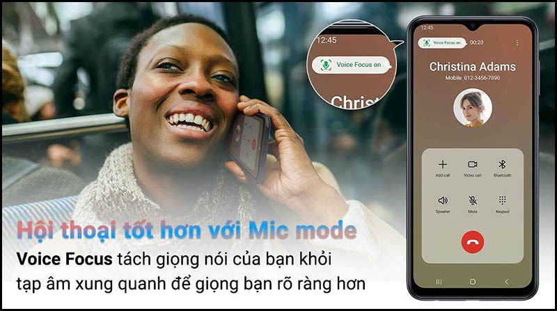 Hội thoại tốt hơn với Mic Mode Hội thoại tốt hơn với Mic Mode