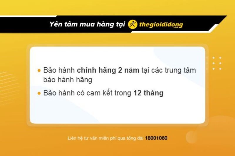 Chính sách bảo hành đồng hồ tại Thế Giới Di Động