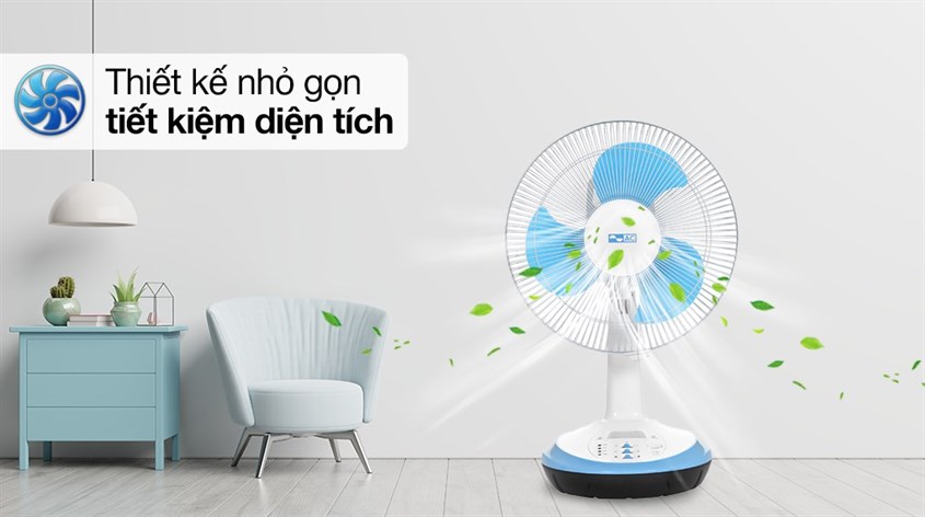 Quạt sạc điện AC 3 cánh ARF03D123 30W