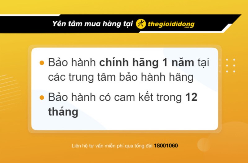 Ch&iacute;nh s&aacute;ch bảo h&agrave;nh hấp dẫn khi mua đồng hồ Citizen tại Thế Giới Di Động