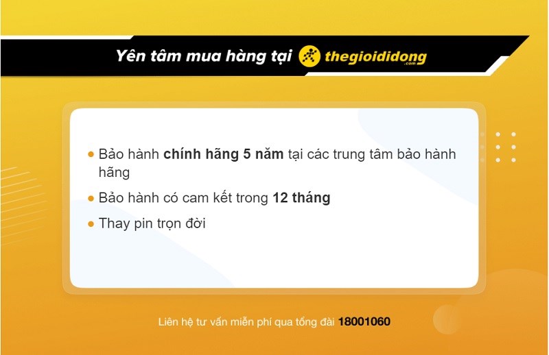 Chính sách bảo hành hấp dẫn Chính sách bảo hành hấp dẫn