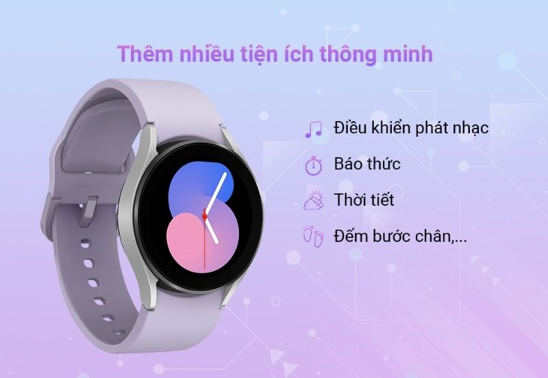 Đồng hồ th&ocirc;ng minh với nhiều tiện &iacute;ch 