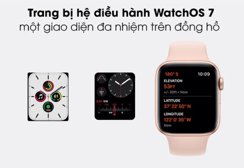 Trang bị hệ điều h&agrave;nh WatchOS 7