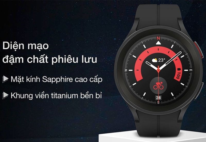 Đồng hồ sở hữu vi&ecirc;n pin dung lượng 590 mAh