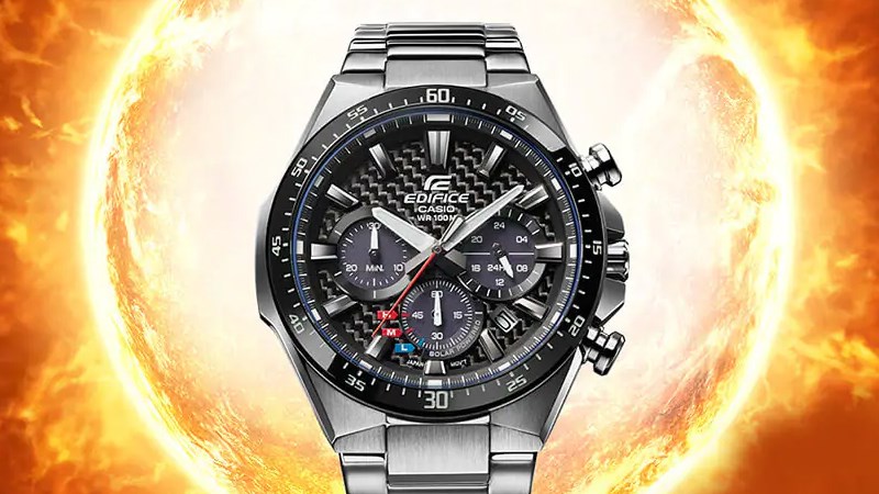 Đồng hồ Casio bổ sung năng lượng mượt m&agrave;, bộ m&aacute;y hoạt động bền bỉ