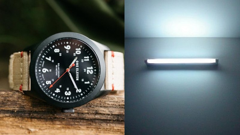 Đặt đồng hồ dưới &aacute;nh đ&egrave;n huỳnh quang gi&uacute;p sạc năng lượng dễ d&agrave;ng