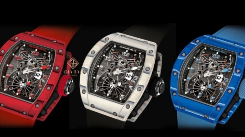 Đồng hồ Richard Mille RM 022 Tourbillon Aerodyne Dual Time ‘Red-White-Blue’