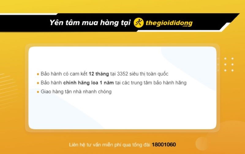Ch&iacute;nh s&aacute;ch bảo h&agrave;nh ng&agrave;nh h&agrave;ng tai nghe tại TGDĐ