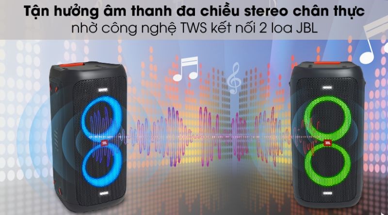 Kết nối 2 loa nhờ c&ocirc;ng nghệ True Wireless