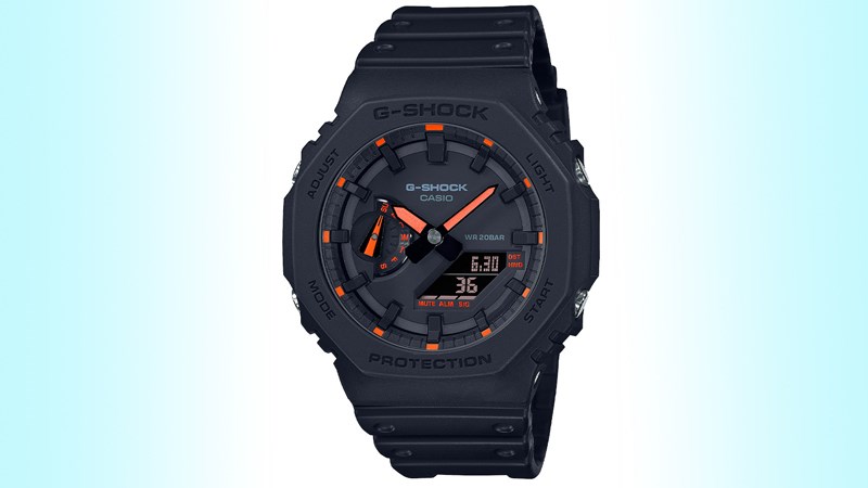 Khung viền v&agrave; d&acirc;y đeo đồng hồ bằng nhựa tốt, nhẹ bền, chắc chắn