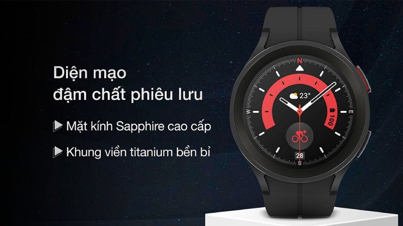 Samsung Galaxy Watch5 Pro LTE 45mm Đen