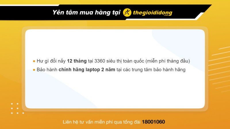 Ch&iacute;nh s&aacute;ch bảo h&agrave;nh ng&agrave;nh h&agrave;ng laptop tại TGDĐ