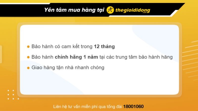 Ch&iacute;nh s&aacute;ch bảo h&agrave;nh