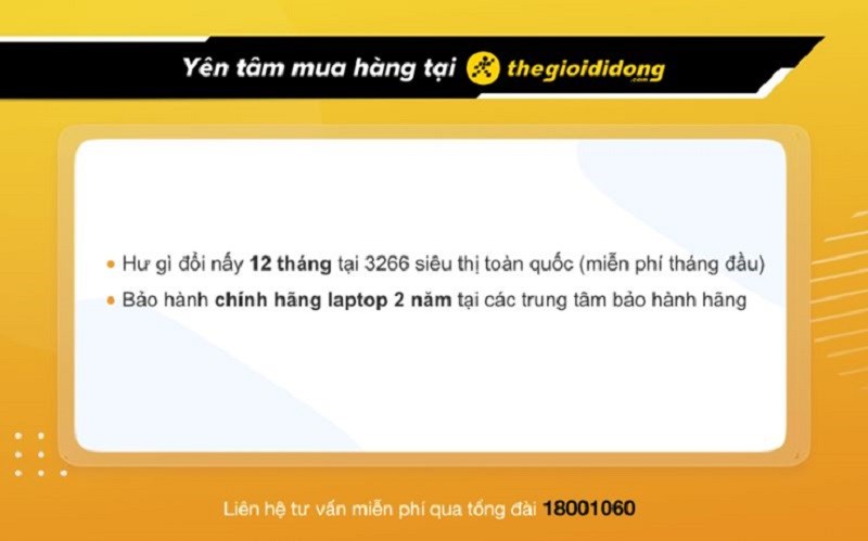 Ch&iacute;nh s&aacute;ch bảo h&agrave;nh tại Thế Giới Di Động