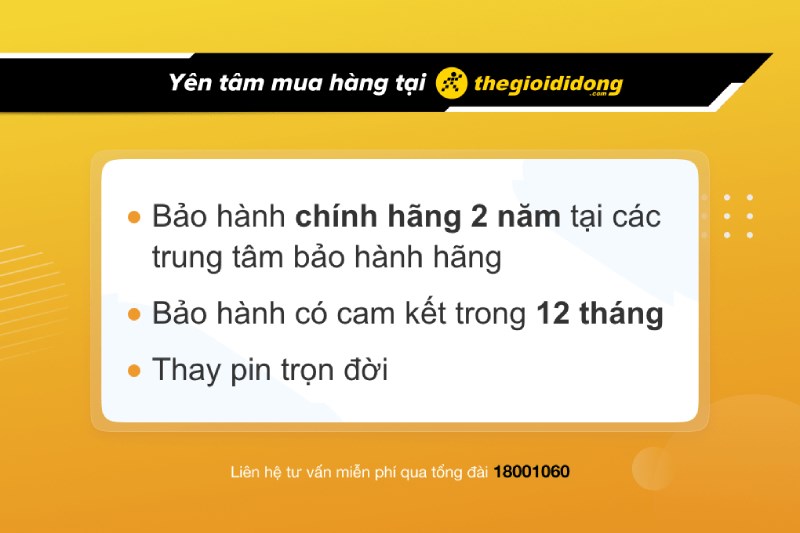 Chính sách bảo hành đồng hồ đeo tay tại Thế Giới Di Động Chính sách bảo hành đồng hồ đeo tay tại Thế Giới Di Động