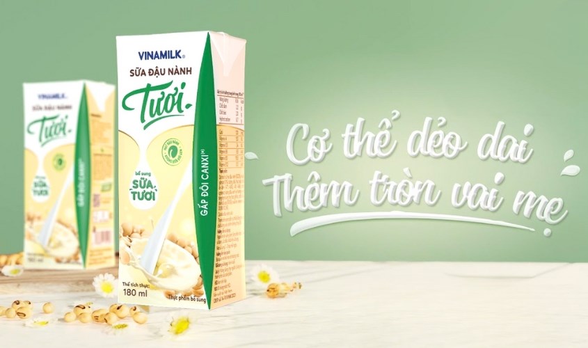Sữa đậu nành tươi Vinamilk