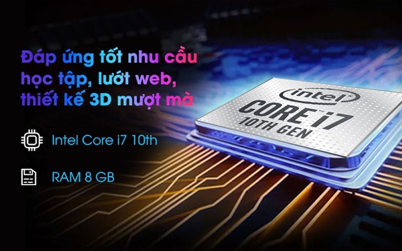 Chip Intel core i7 10610U được nhiều người ưa chuộng