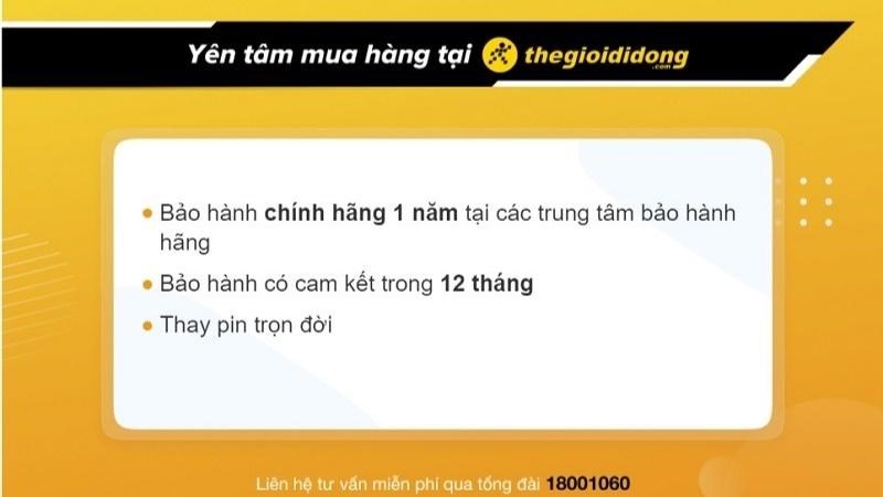 Chính sách bảo hành tại Thế Giới Di Động Chính sách bảo hành tại Thế Giới Di Động