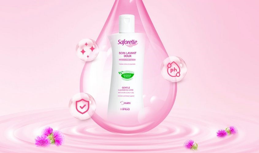 Dung dịch vệ sinh phụ nữ Saforelle hiện chưa có tác dụng làm hồng 