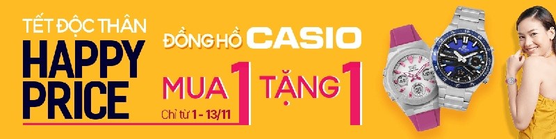 Mua 1 tặng 1 đồng hồ Casio siêu rẻ Mua 1 tặng 1 đồng hồ Casio siêu rẻ