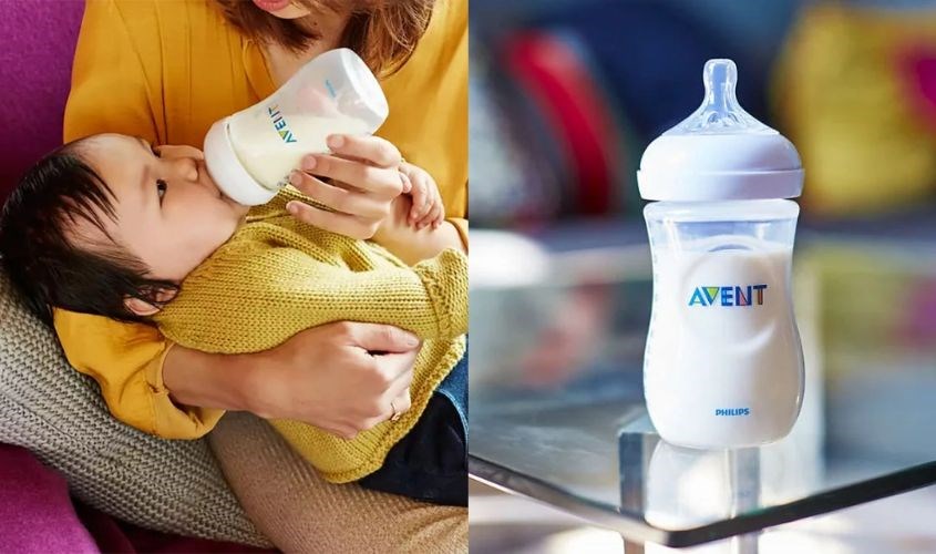 Bình sữa nhựa PP Philips Avent SCF693/13 cổ rộng 260 ml