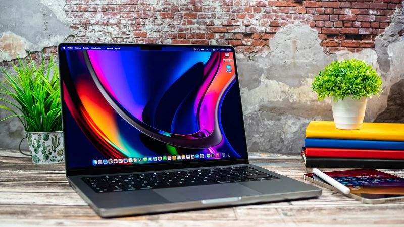 Laptop Macbook thiết kế thời thượng