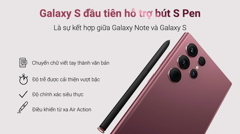 Điện thoại Samsung Galaxy S22 Ultra 5G 128GB