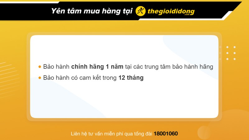 Ch&iacute;nh s&aacute;ch bảo h&agrave;nh 