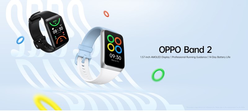 OPPO Band 2 c&oacute; diện t&iacute;ch hiển thị lớn hơn, pin sử dụng l&acirc;u hơn v&agrave; hiệu năng tốt hơn
