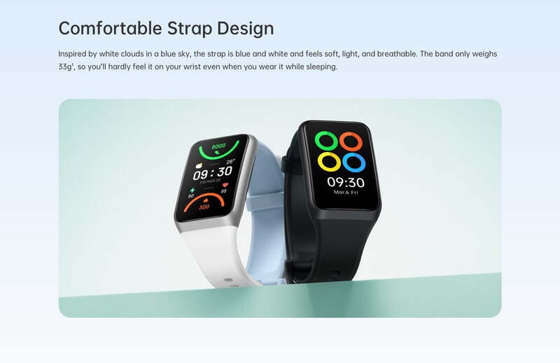 Hai lựa chọn m&agrave;u sắc cho OPPO Band 2