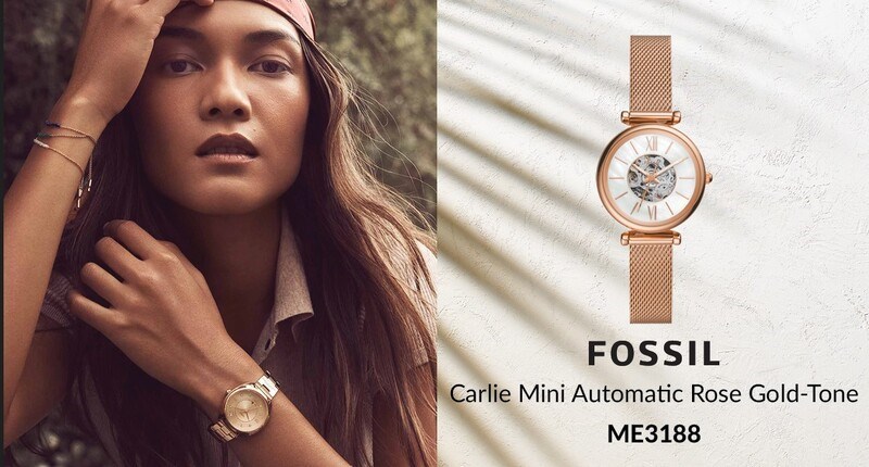 Đồng hồ Fossil ME3188 sở hữu thiết kế tinh tế, nữ tính Đồng hồ Fossil ME3188 sở hữu thiết kế tinh tế, nữ tính