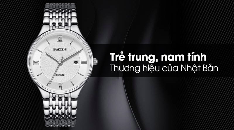 Là chiếc đồng hồ kim có thiết kế hiện đại, trẻ trung, phù hợp để các quý ông thể hiện đẳng cấp của mình Là chiếc đồng hồ kim có thiết kế hiện đại, trẻ trung, phù hợp để các quý ông thể hiện đẳng cấp của mình