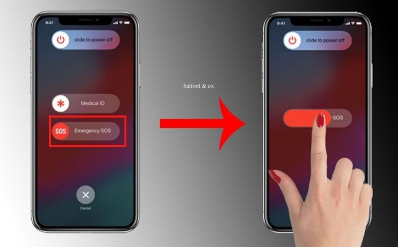 Chọn mục Emergancy Call (Cuộc gọi khẩn cấp)