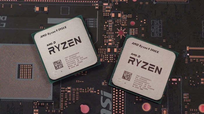 Chip AMD Ryzen 9 5900X