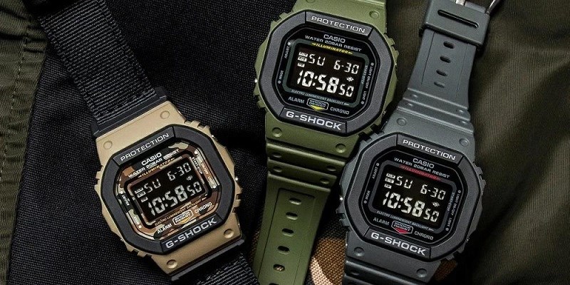 Đồng hồ G-Shock được trang bị nhiều chức năng khác nhau