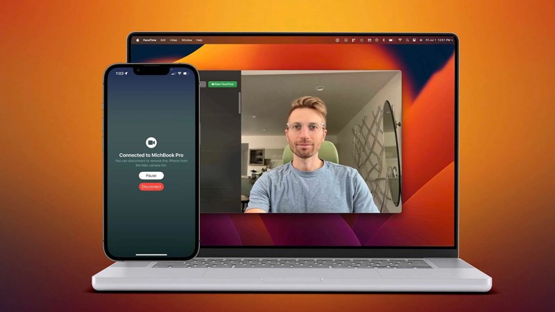 iPhone của bạn đ&atilde; được bật Webcam 
