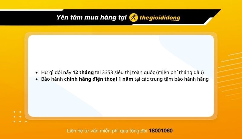 Ch&iacute;nh s&aacute;ch bảo h&agrave;nh hấp dẫn