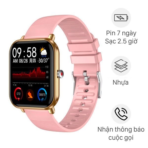 BeFit B4 45mm Hồng