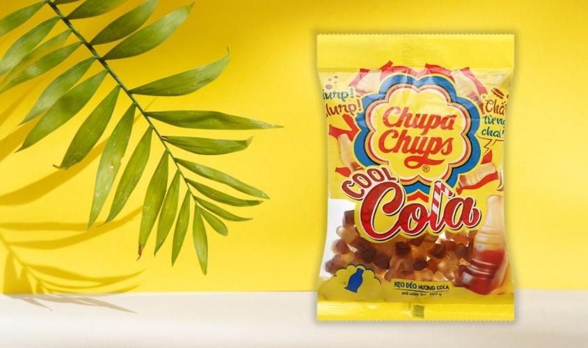 Kẹo dẻo Chupa Chups Cool Cola 90g (từ 3 tuổi)