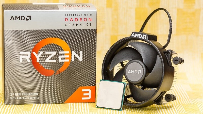 Bộ vi xử lý Ryzen đầu tiên có card đồ họa tích hợp