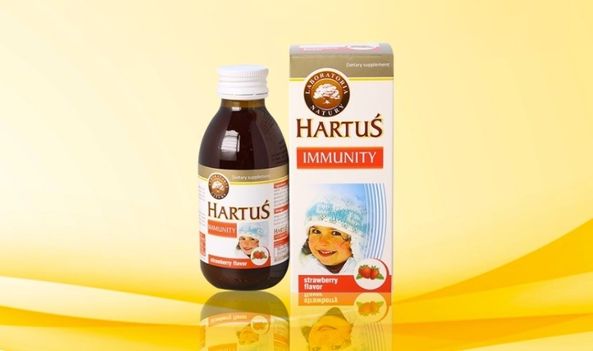 Siro Hartus Immunity hỗ trợ tăng đề kháng 150 ml (từ 4 tháng)