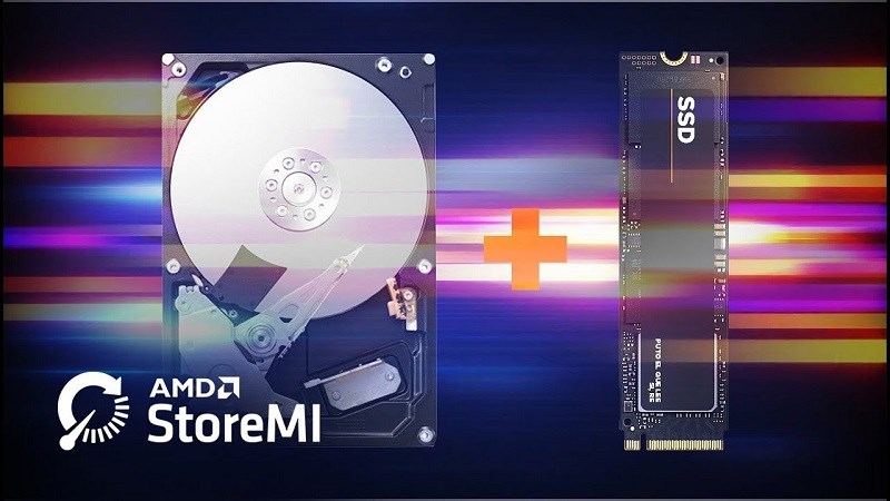 Gộp ưu điểm của hai loại ổ cứng SSD v&agrave; HDD lại với nhau