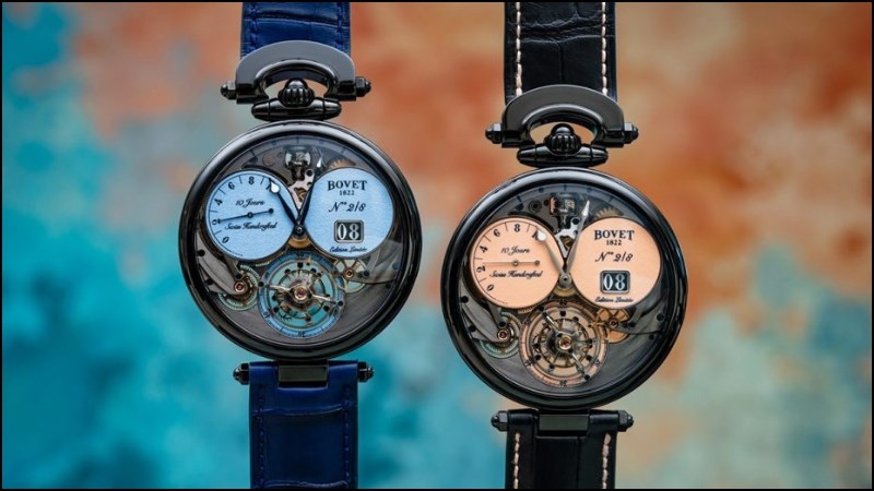 Hộp đựng của đồng hồ Bovet ch&iacute;nh h&atilde;ng sẽ c&oacute; phiếu bảo h&agrave;nh k&egrave;m dấu mộc của h&atilde;ng