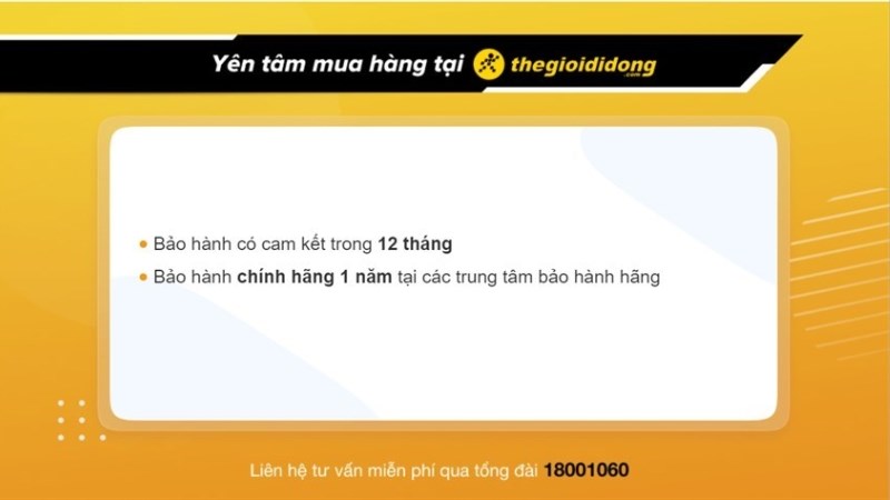 Chính sách bảo hành tại Thế Giới Di Động Chính sách bảo hành tại Thế Giới Di Động
