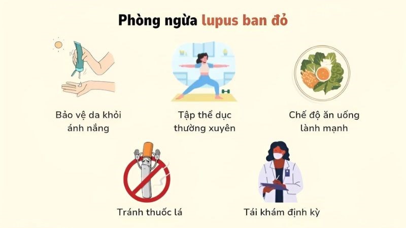 Các phương pháp phòng ngừa lupus ban đỏ đơn giản và hiệu quả Các phương pháp phòng ngừa lupus ban đỏ đơn giản và hiệu quả