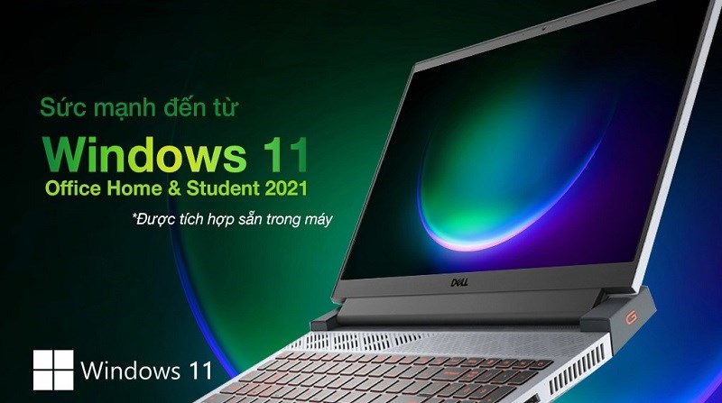 Hệ điều h&agrave;nh Windows 11 được t&iacute;ch hợp sẵn