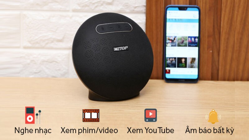Loa bluetooth nhỏ gọn, đa năng Loa bluetooth nhỏ gọn, đa năng